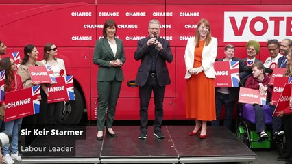 Labour Launches 'Battle Bus' Tour as Keir Starmer Slams Tory Defections 🚍