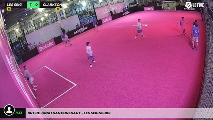 But de Jonathan Ponchaut - LES SEIGNEURS
