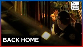 Trump returns to Trump Tower after historic guilty verdict