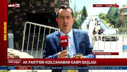 AK Parti'nin Kızılcahamam kampı başladı