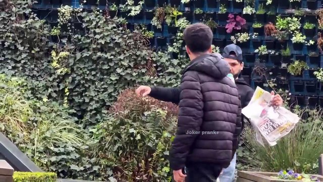 This guy throw me to the floor _ joker become ronaldo playing football prank __ joker pranks