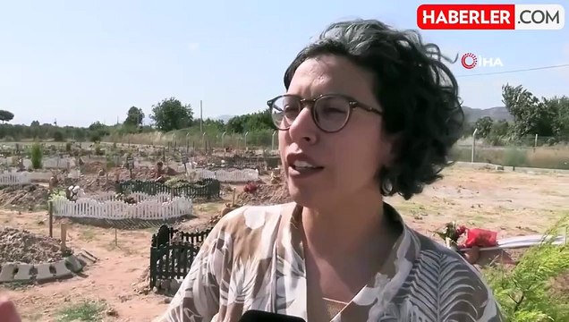 Aydın'da açılan yeni mezarlık alanında defin işlemleri durduruldu