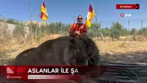 Diyarbakırlı taraftar, Galatasaray’ın 24. şampiyonluğunu aslanlarıyla kutladı