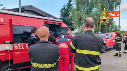 Download Video: Ragazzi dispersi nel fiume in Friuli, le ricerche dei Vigili del Fuoco