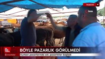 Kurban pazarlarında sıkı pazarlıklar başladı