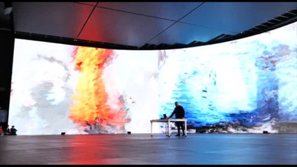 "Luce" di Quayola a Cinecittà, immagini archivio sono opera del futuro