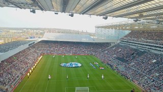 A fans experience at England vs France at St James Park