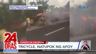 24 Oras Weekend Part 2- Burning trike 'di naapula ng bumbero; Mga pekeng dokumento sa social media; French treats sa Makati, atbp.