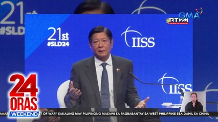 PBBM kung red line na sakaling may masawing pinoy sa WPS dahil sa pag-water cannon ng China: "If killed by a willful act... very close to what we define as act of war" | 24 Oras Weekend