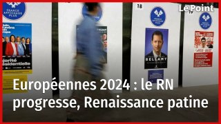 Européennes 2024 : le RN progresse, Renaissance patine
