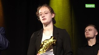 Louve Bihain, soulier d'or féminin pour la saison 2023-2024