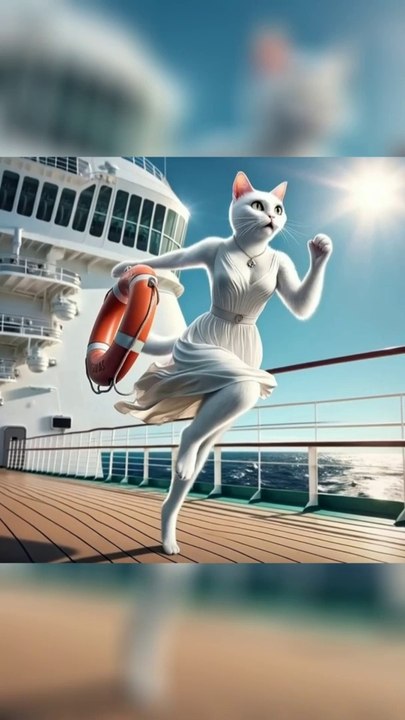 Mom Fights Shark to Save a Kitten