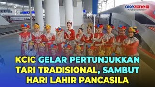 Sambut Hari Lahir Pancasila, KCIC Tampilkan Tari Tradisional Asal Betawi-Sunda dalam Perjalanan Kereta Whoosh