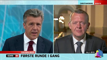 Løkke har ikke noget bud på, hvornår Danmark får en ny regering | TV-Avisen |2015| DR
