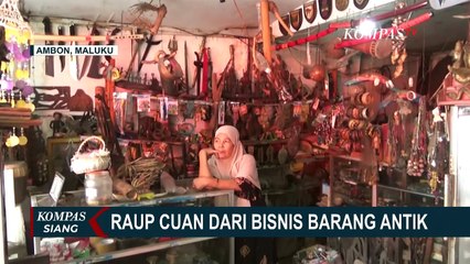 Usaha Darwanti Demi Bertahan di Bisnis Barang Antik Peninggalan Mendiang Sang Suami