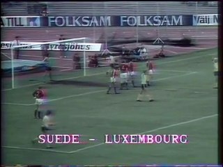 SUEDE  - LUXEMBOURG  - 1979 -