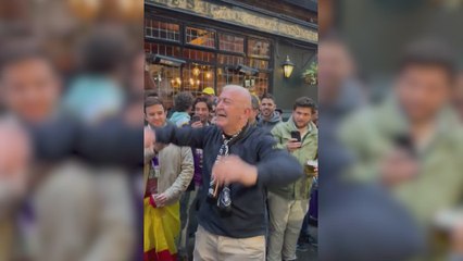 Los aficionados del Madrid ya están de previa en Londres