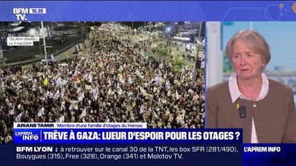 Bombardements israéliens à Gaza: "Le crime ne profite pas à Israël", se désole Ariane Tamir, membre d'une famille d'otages du Hamas