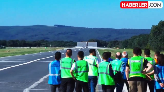 Bayraktar TB3 Silahlı İnsansız Hava Aracı'nın rampa kalkış testi başarıyla tamamlandı