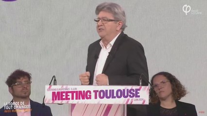 Élections européennes: "Nous faisons campagne, comme dans une étape vers la révolution citoyenne que nous préparons", affirme Jean-Luc Mélenchon