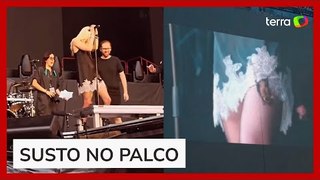 Cantora Taylor Momsen é mordida por morcego durante show de turnê do AC/DC na Espanha