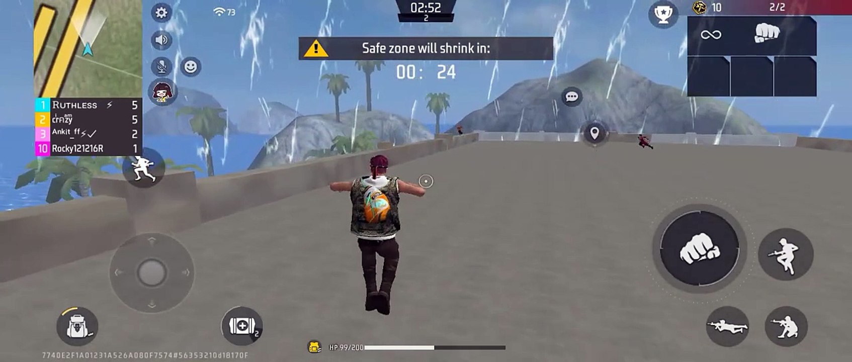 FREEFIRE FACTORY Top FIST  FIGHT !! FreeFire KING OF FACTORY ROOF FIST FIGHT 2025