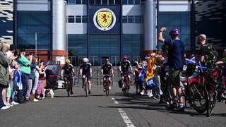Scotland fan Ethan Walker cycles to Munich after incredible health recovery