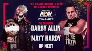 AEW Dynamite 04.14.2021 - Darby Allin vs Matt Hardy (Falls Count Anywhere Match, AEW TNT Championship)