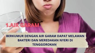 5 Obat Alami Pereda Sakit Tenggorokan yang mudah kita dapatkan dan juga alami