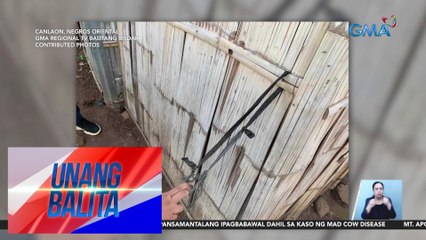 Batang babae, natagpuang nakabigti sa pinaglalaruang plastic straw | Unang Balita