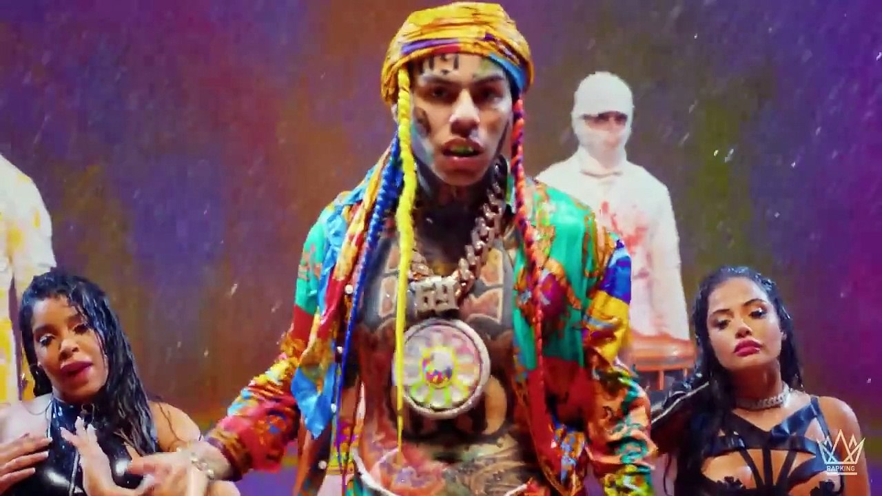 6IX9INE - VVS ft. Pop Smoke%2C Travis Scott%2C Takeoff %28RapKing Music Video%29