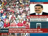Pdte. Maduro envía saludo revolucionario a las estructuras del PSUV en Lara