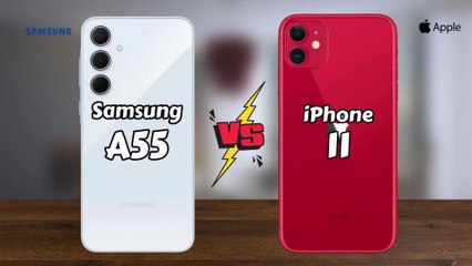 Samsung Galaxy A55 vs iPhone 11 // full comparison