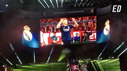 La emotiva despedida del Santiago Bernabéu a Toni Kroos