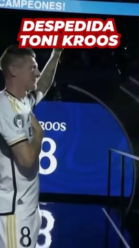 Así fue el recibimiento del Santiago Bernabéu a Toni Kroos