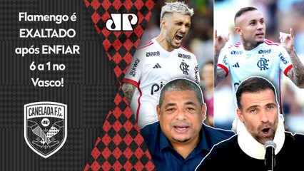 "ISSO eu FAÇO QUESTÃO de FALAR! É IMPRESSIONANTE como o..." 6 a 1 do Flamengo no Vasco GERA DEBATE!