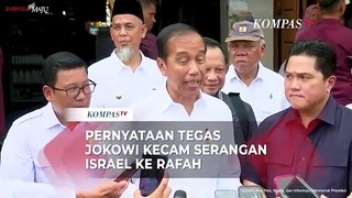 Pernyataan Tegas Presiden Jokowi Kecam Serangan Israel ke Rafah