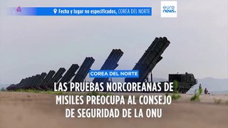 La ONU denuncia las pruebas de misiles balísticos de Corea del Norte