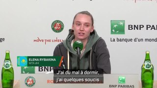 Roland-Garros - Rybakina : 