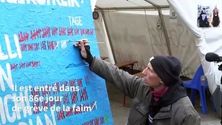 Allemagne: 86ème jour de grève de la faim pour un militant du climat