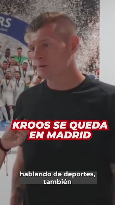 Toni Kroos shares touching moment with young fans during final Real Madrid training at Wembley