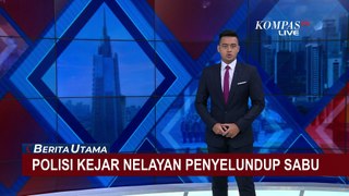 Detik-detik Polisi Kejar Nelayan Penyelundup Sabu di Perairan Belawan