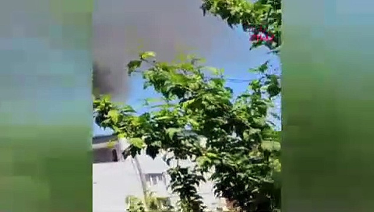 BURSA İnegöl'de bahçe deposunda çıkan yangın söndürüldü