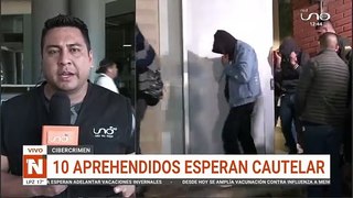 10 aprehendidos esperan cautelares