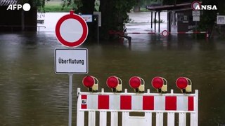 Germania, piogge continue e inondazioni in diverse citta' del Sud