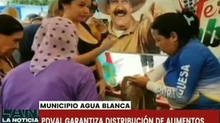 Familias del municipio Agua Blanca en Portuguesa se benefician con la Feria del Campo Soberano