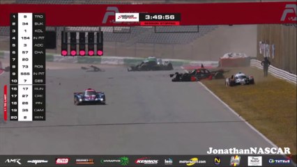 Huge Crash Portimao 2024 Ultimate Cup Series Prototype Cup