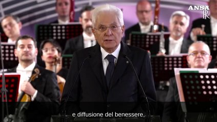 Mattarella: "Impegno per la pace ma senza baratti insidiosi"