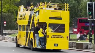 Dortmund - Les fans du Borussia bien présents à Londres