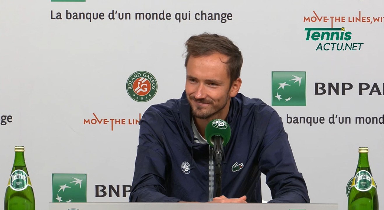 Tennis - Roland-Garros 2024 - Daniil Medvedev : "Someone to have an honest chat with? Djokovic."